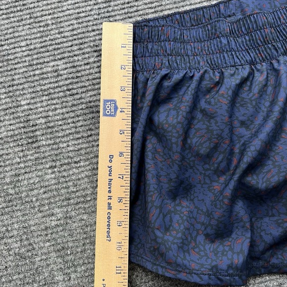 Nike One‎ Womens Dri-FIT Mid-Rise 3" Lined Shorts Sz Medium Navy Blue HF4500-410 - Picture 7 of 8